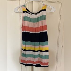 LOFT Striped Tank Top